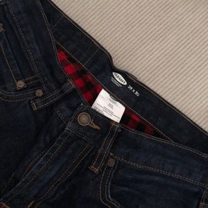 Men’s flannel lined jeans